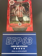 PANINI PRIZM 21/22 ETHAN PINNOCK BRENTFORD ROOKIE RED