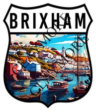 Brixham Devon Coast Sea car