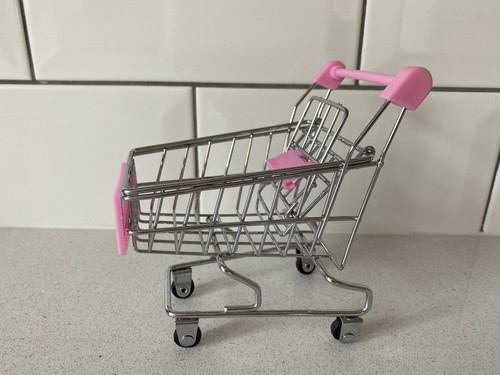 Mini trolley supermarket - supermarket, metal