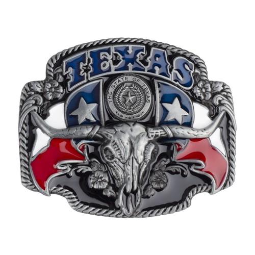 Longhorn bull belt - belt, buckle