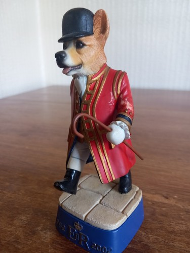 Ceramic welsh corgi - ceramic, in