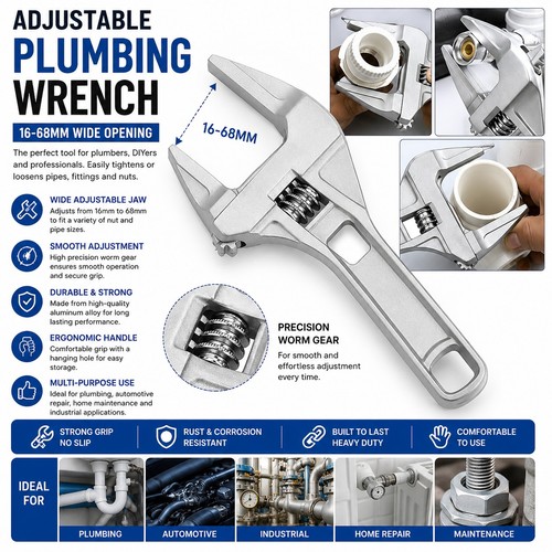 Adjustable spanner wrench - adjustable,