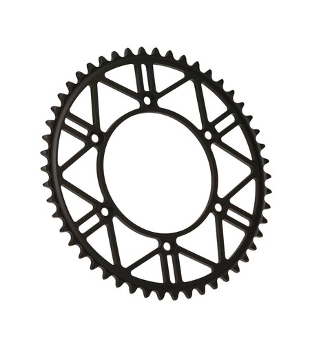 Steel transmission plate crown
