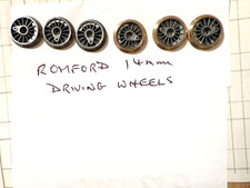 00 ROMFORD LOCO WHEELS. 6 x