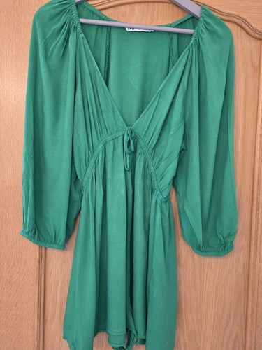 Zara emerald green - green, boho