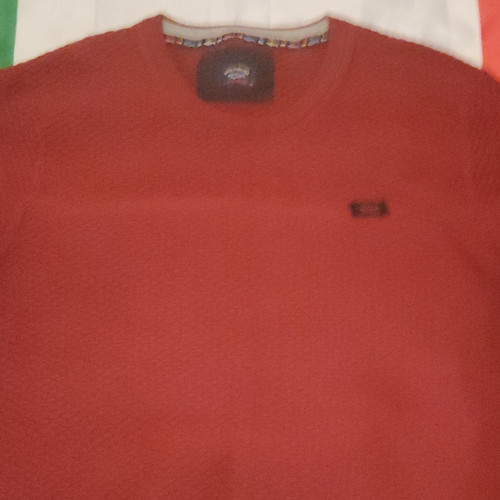 Paul shark men red knit - &,