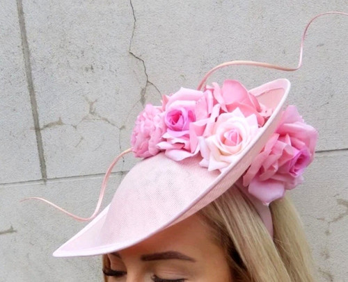 Large light blush pink - pink, flower
