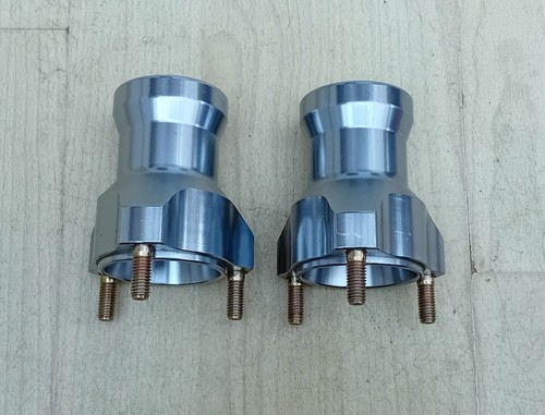 Aluminium 25mm front - front, hubs