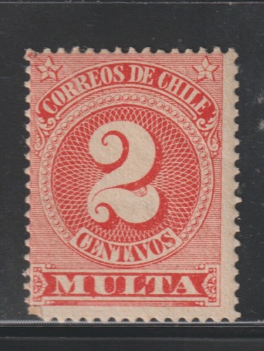 Chile postage due - 2c, multa