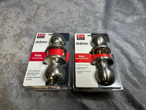 Ikonic ruby entrance knob - entrance,