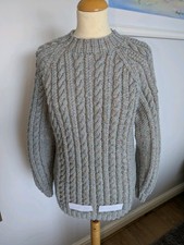 Hand knitted by me, Aran Sweater