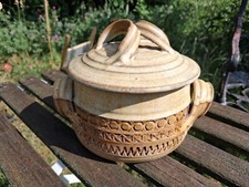 Broadstairs Pottery, Dianne Sanders, pot with lid