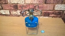 VINTAGE CAMPING GAZ BLEUET S200S SINGLE BURNER BUTANE GAS FOLDING CAMPING STOVE