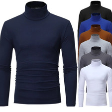 Mens Roll Neck Lightweight