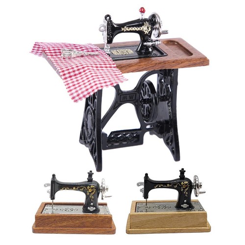Miniature wooden sewing - miniature,