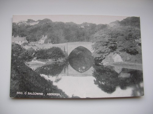 Aberdeen postcard brig o - postcard, o'