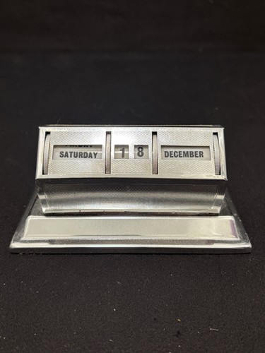 Engine turned chrome perpetual - engine,
