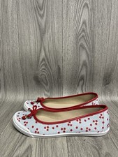 Women’s Pavers Red Flower Shoes UK Size 6 Brand New 