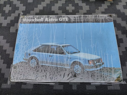 Vauxhall astra gte mk1 - gte, poster