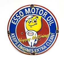 Esso Motor Oil Gasoline -