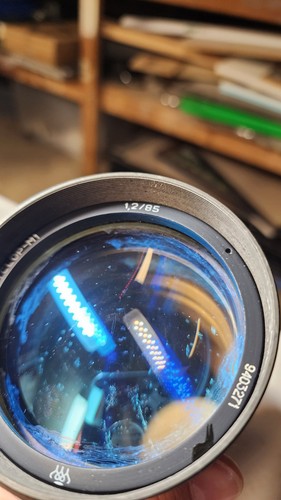 Russian cyclop 85mm m42 - cyclop, f1.2