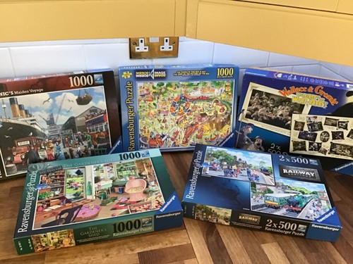 Ravensburger jigsaws bundle - 5x,