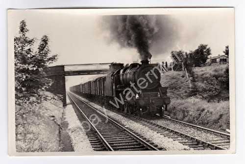 British rail steam locomotive - rail,