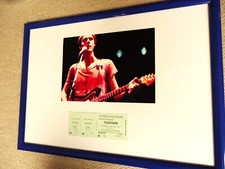 Television Blondie Ticket 1977 UNUSED VINTAGE Manchester+ GIG IMAGE TOM VERLAIN