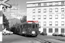 PHOTO  SWITZERLAND TRAIN 1985