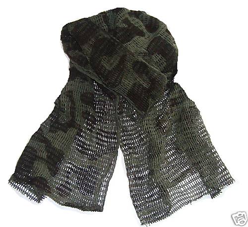 Military scrim scarf - scrim,