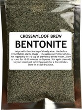 Bentonite for fining - -,