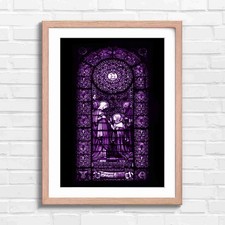 Vibrant Religious Stained