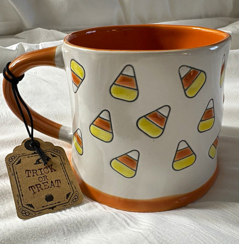 Candy corn halloween - halloween, mug