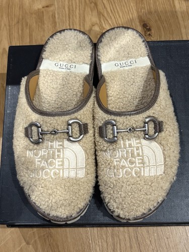 Gucci north face shearling - north,