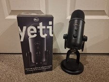 Blue Yeti USB Microphone – Blackout Edition – Studio Quality