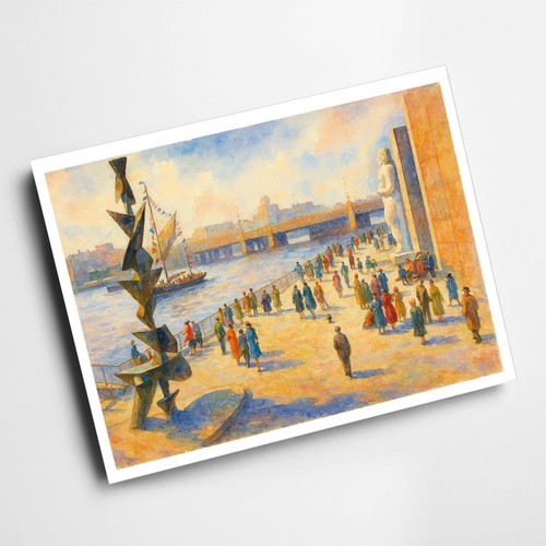 Print south bank - -,