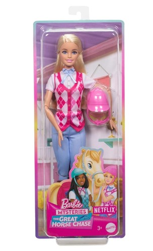 Barbie horse riding - horse, doll