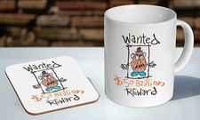 Toy Story Mr Potato Wanted Tea / Coffee Mug Coaster Gift Set