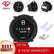 12V 24V 36V Round Hour Meter 6