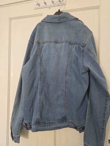 Blue denim jacket - blue,