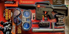 Kids Toy Police Fancy Dress Pretend Play Set Friction M4 Rifle Handcuffs & More