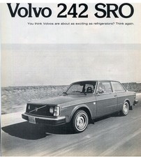 1976 VOLVO 242 DL SEDAN ROAD