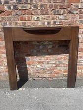 Vintage Large Oak Wooden Fire