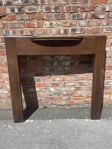 Vintage large oak wooden - vintage, fire