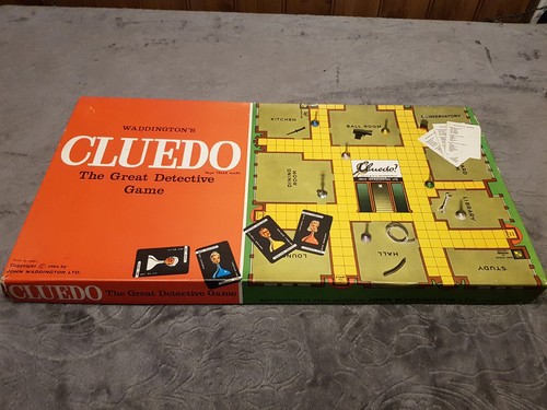 Cluedo waddingtons - cluedo, by