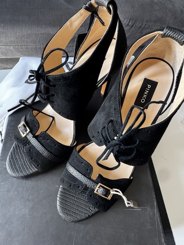 Pinko francine sandal - francine, black