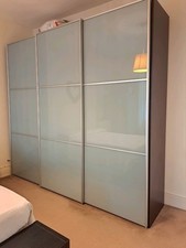 Italian-made, modern-3 sliding doors Wardrobe