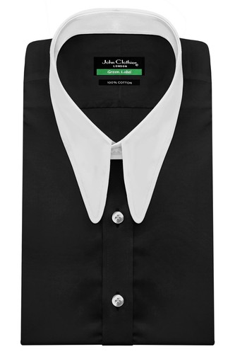 Mens black long round - mens,