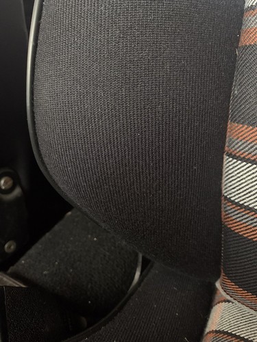 Black bolster seat material - bolster,