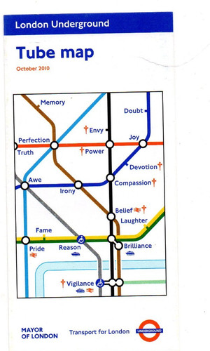 London underground tube map - tube,